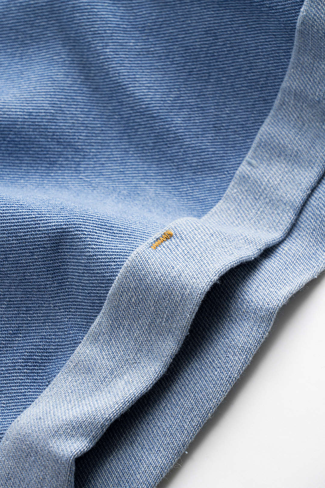 Denim Pocket Tie-Front Romper