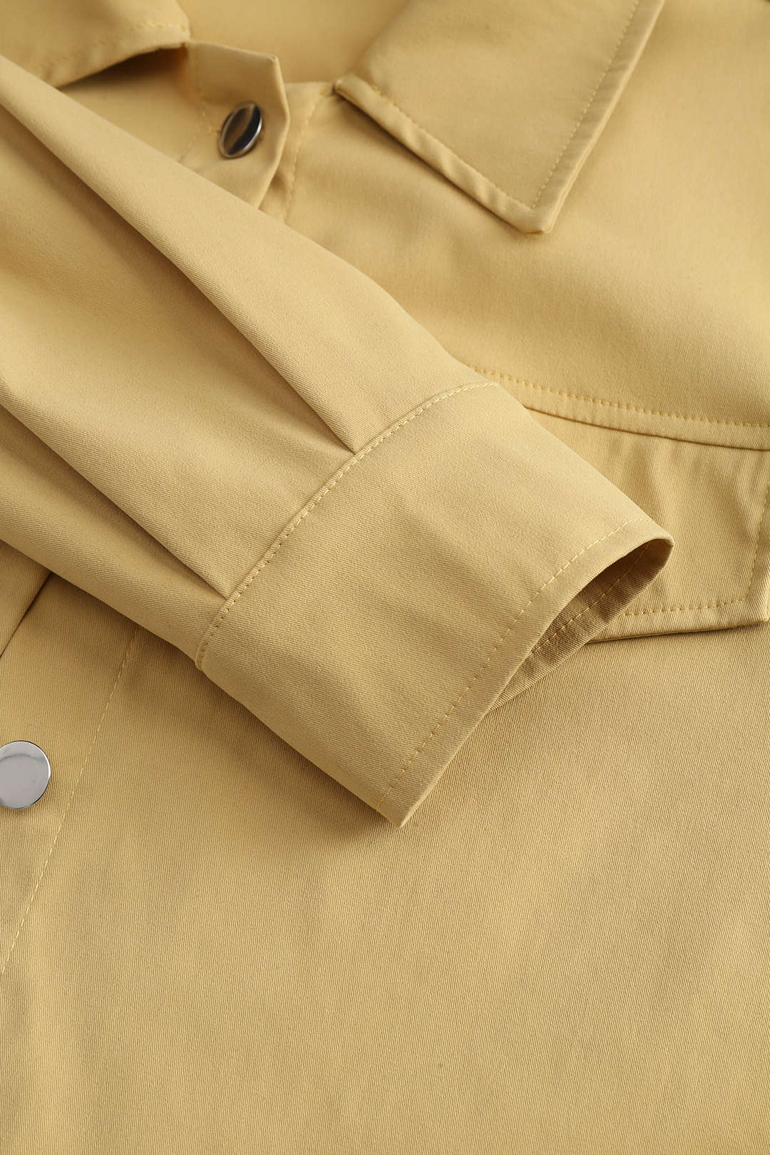 Button Pocket Long Sleeve Jacket