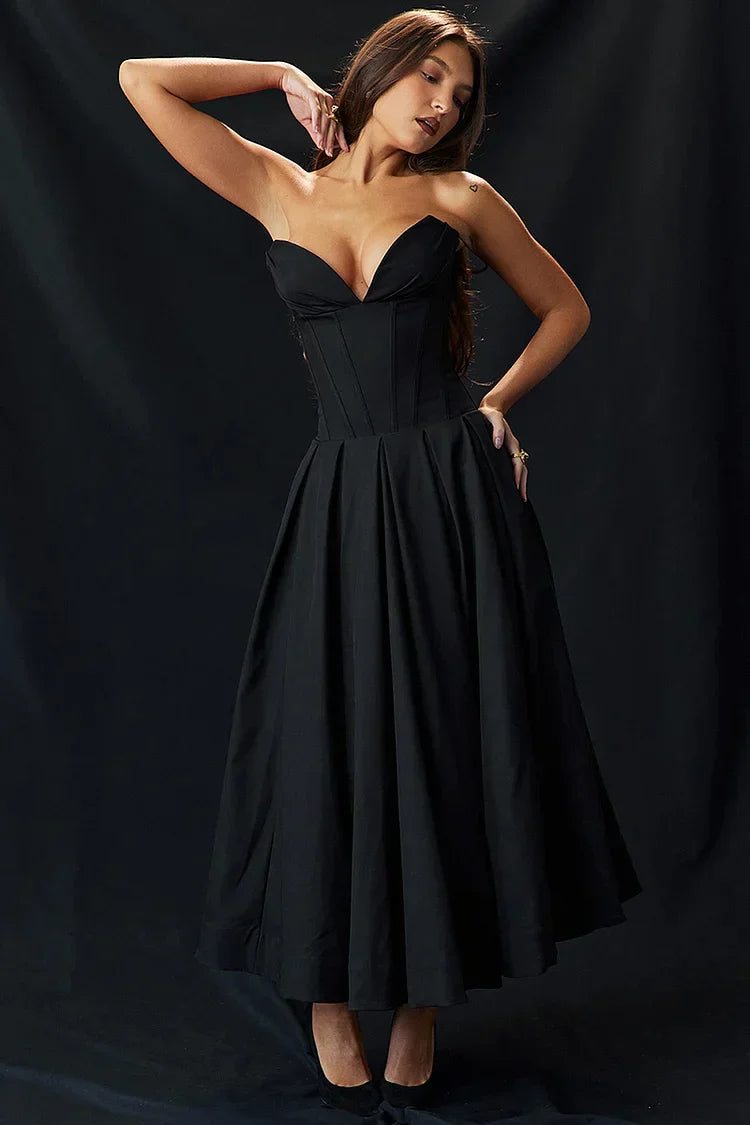 Camillaâ„?| V-Neck Strapless Dress