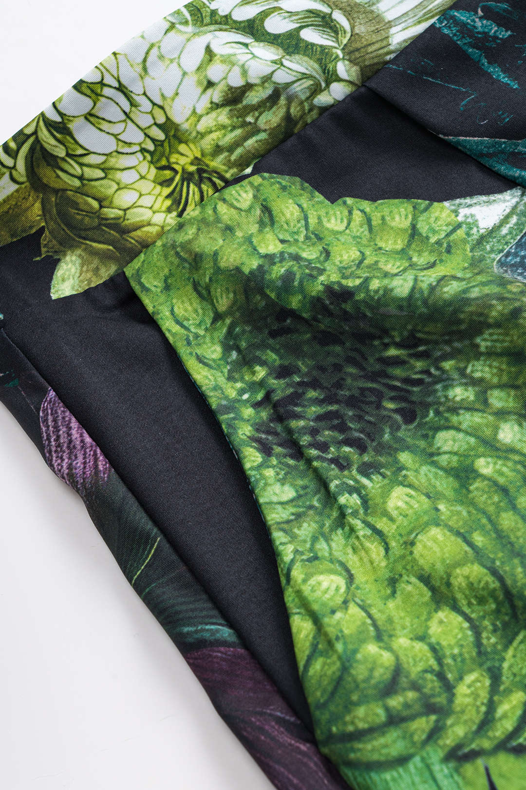 Plus Size V-Neck Ruched Tank Top And Floral Print Trousers Set