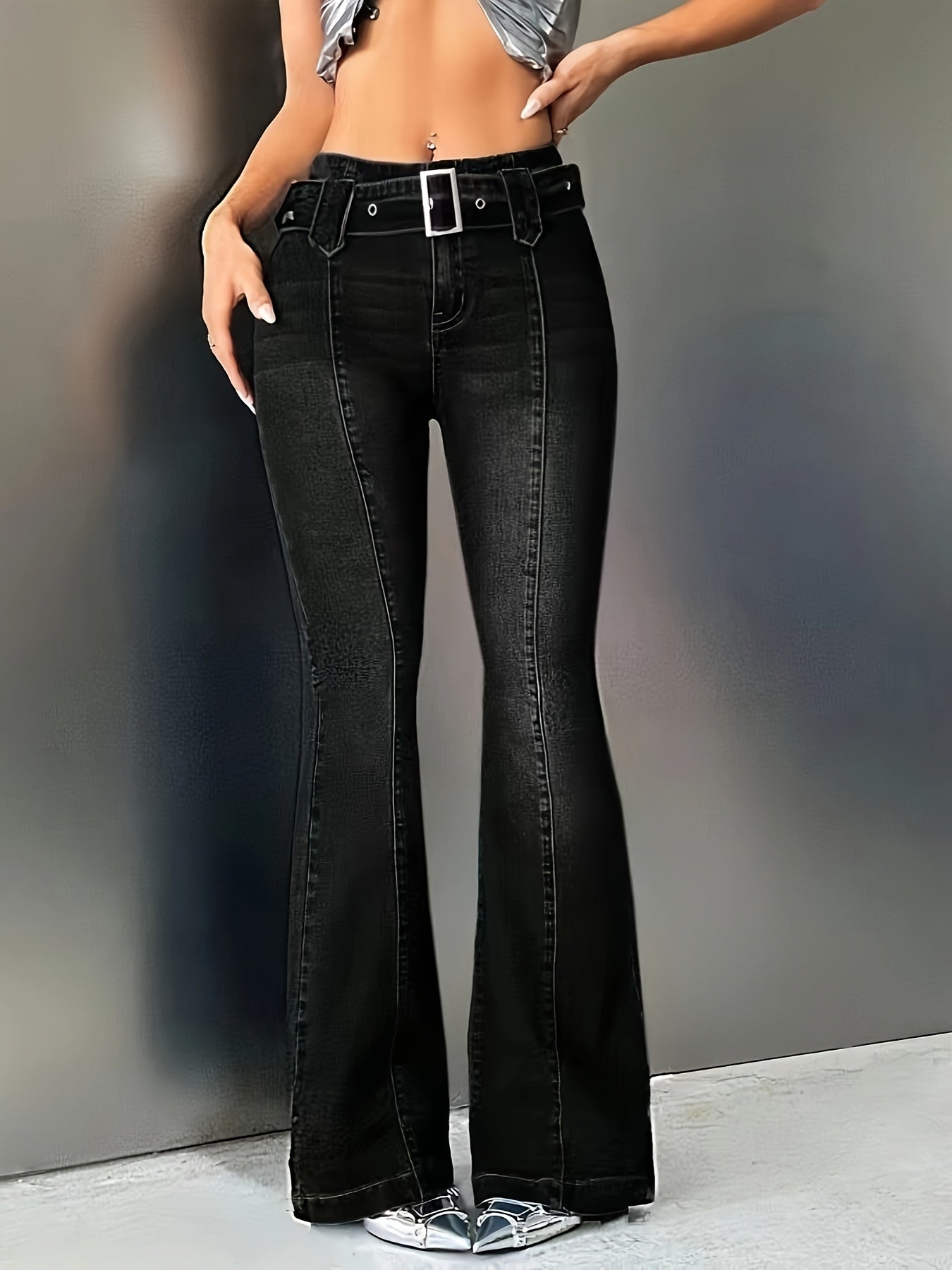 Jorja - Stretchy Classic Denim Jeans
