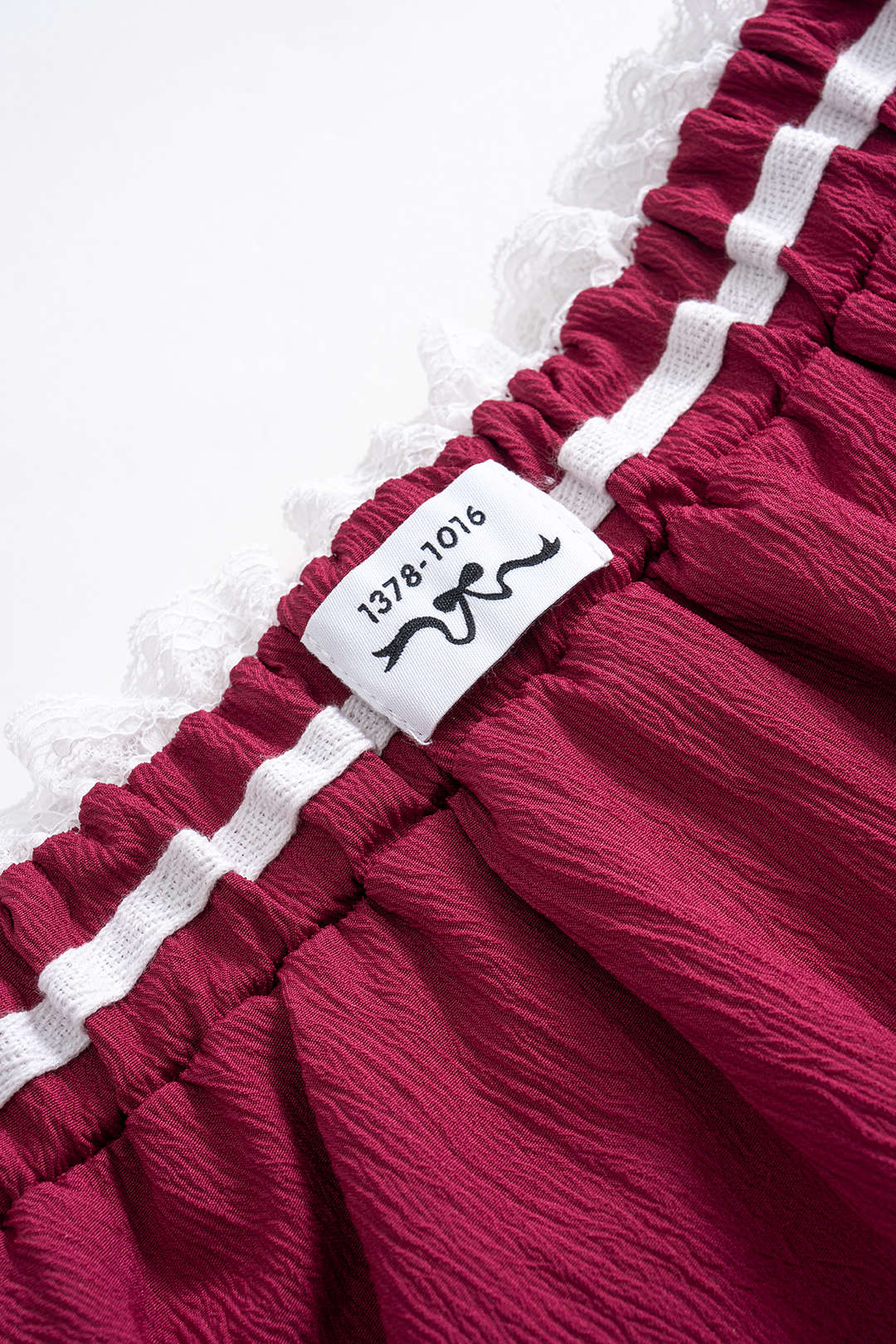 Lace Patchwork Mini Skirt