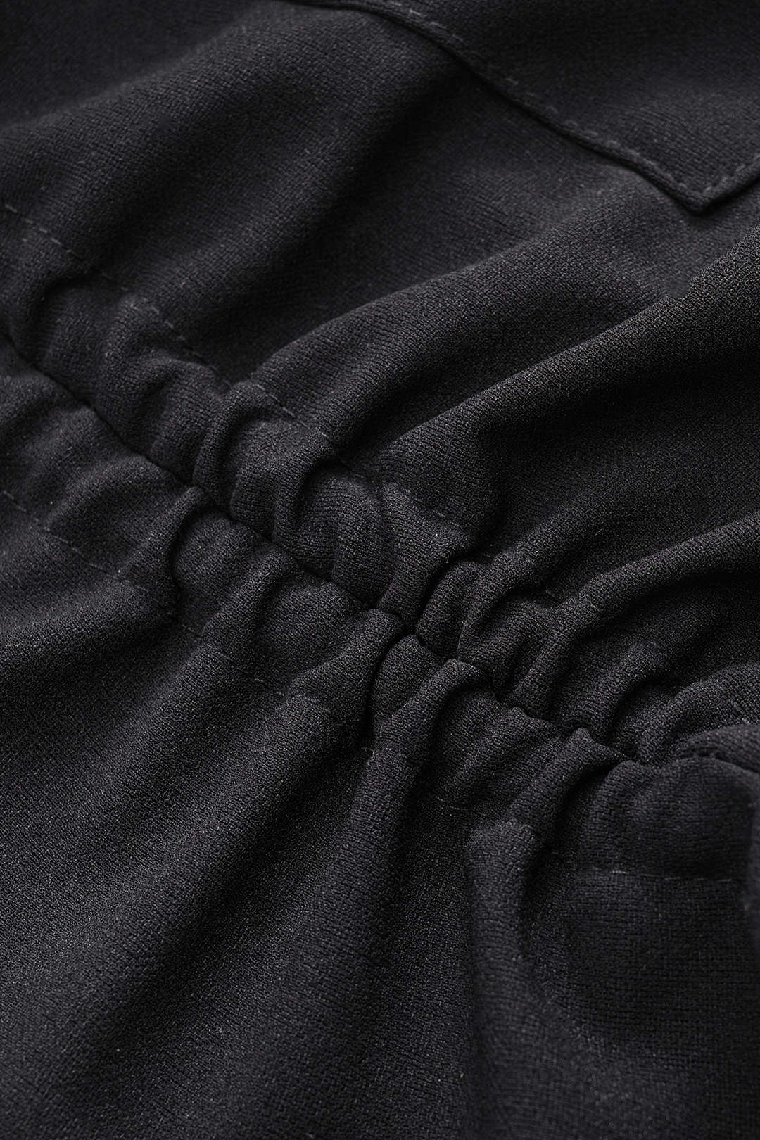 High Waist Drawstring Zipper Detail Shorts