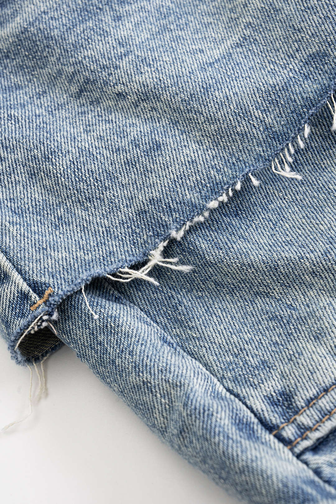 Denim Patchwork Pocket Zipper Skirt
