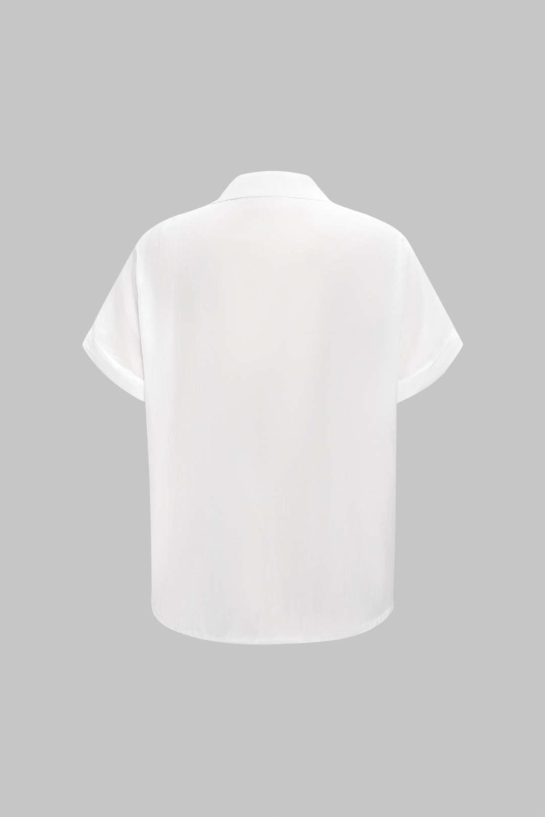 Button Pocket Short-Sleeve Shirt