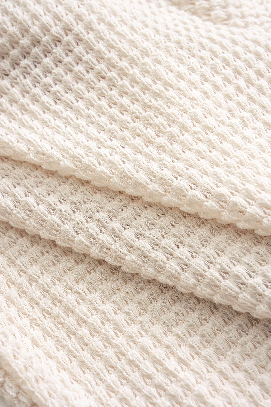 Knit Fringe Short-Sleeve Top