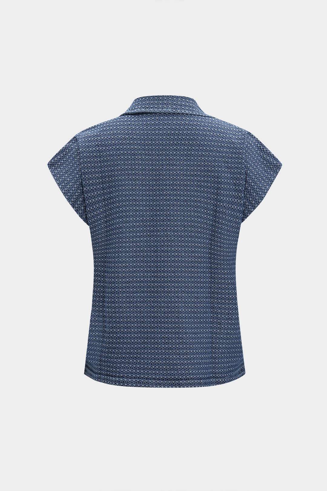 Denim Button Pocket Short Sleeve Shirt