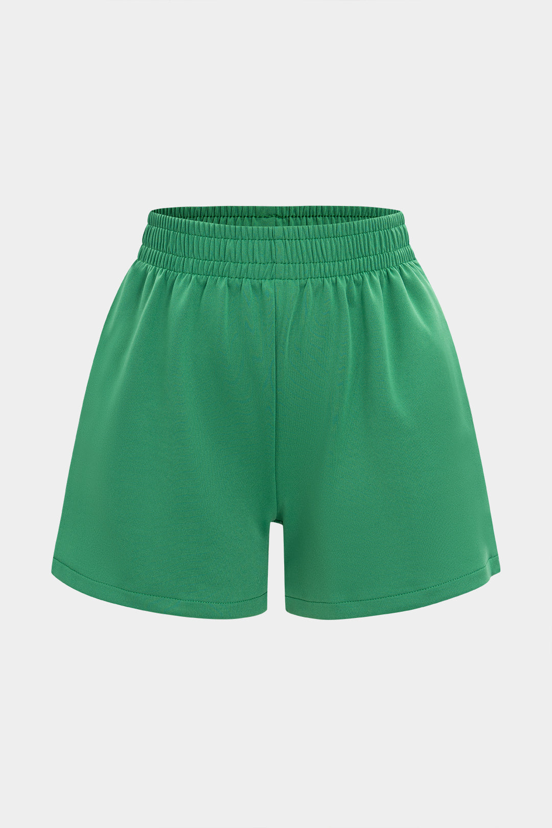 Contrast Patchwork Pocket Shorts