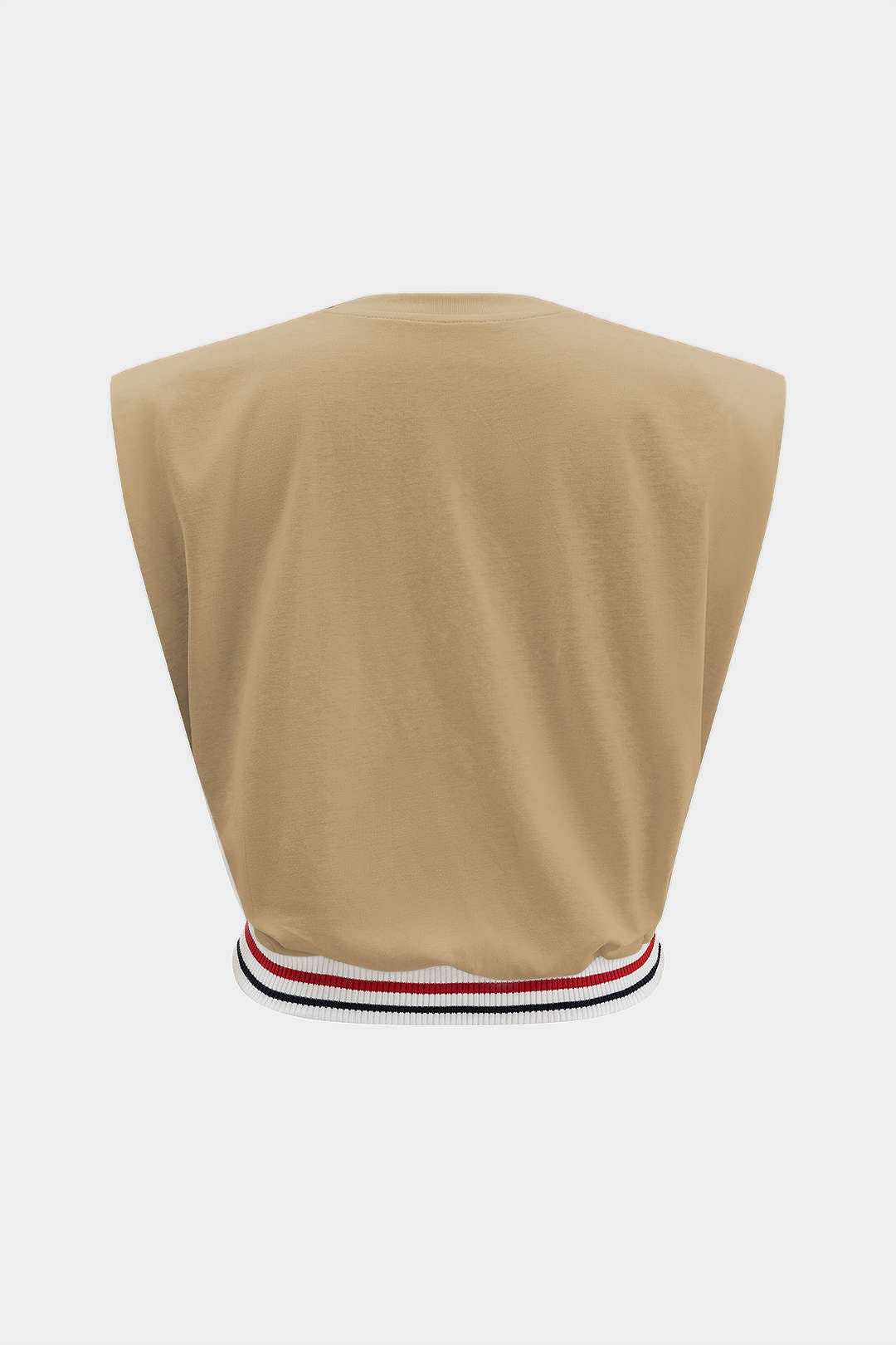 Car Print Round Neck Sleeveless T-Shirt