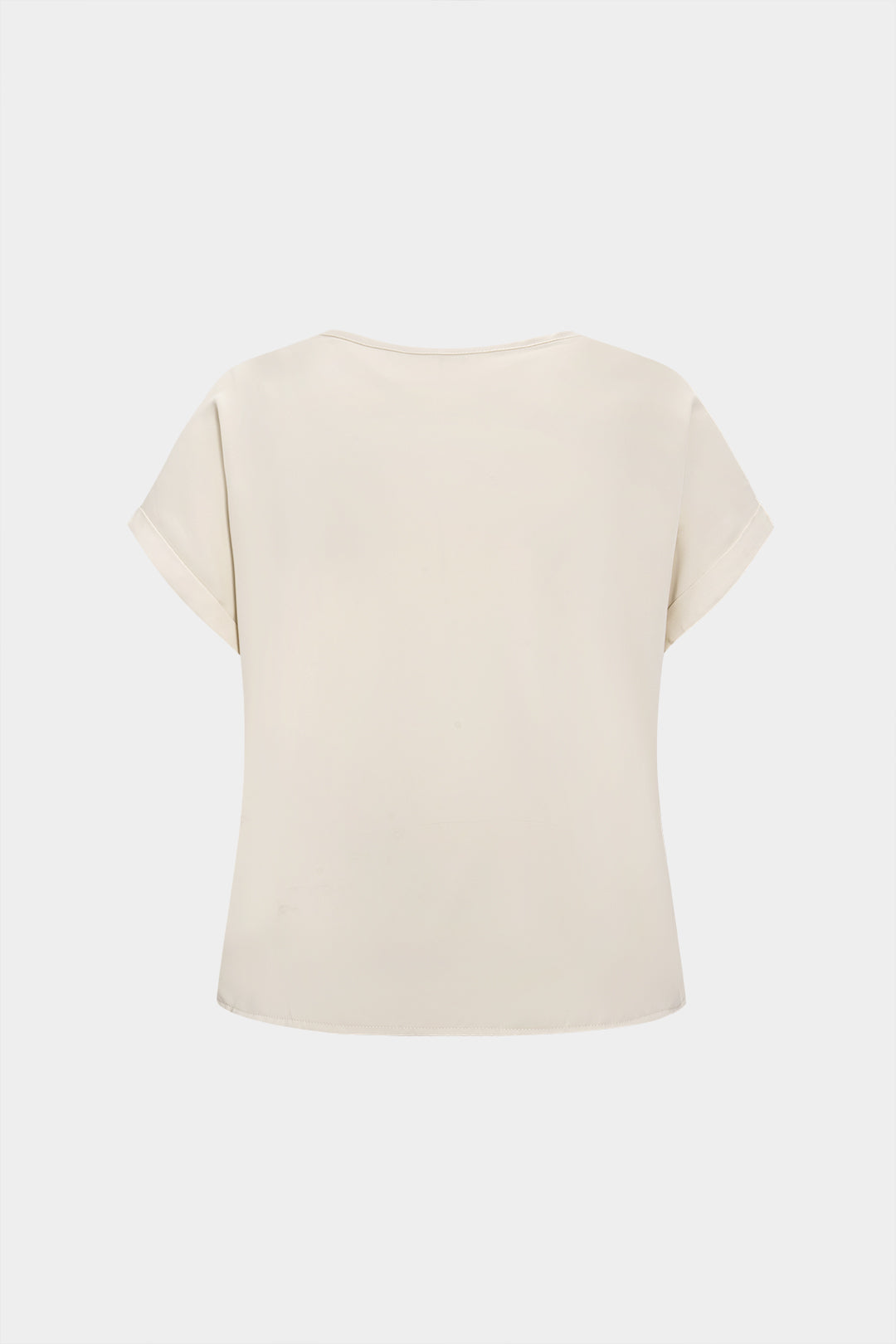Plus Size Ruched Short Sleeve T-Shirt