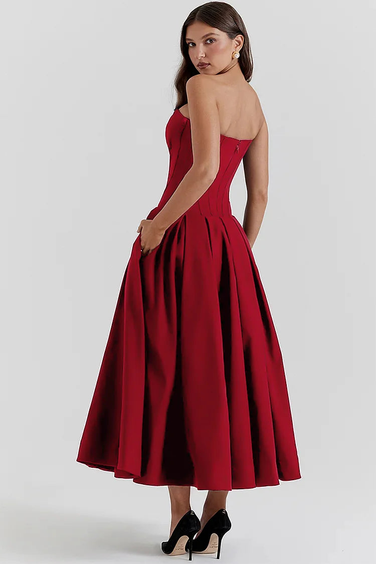 Camillaâ„?| V-Neck Strapless Dress