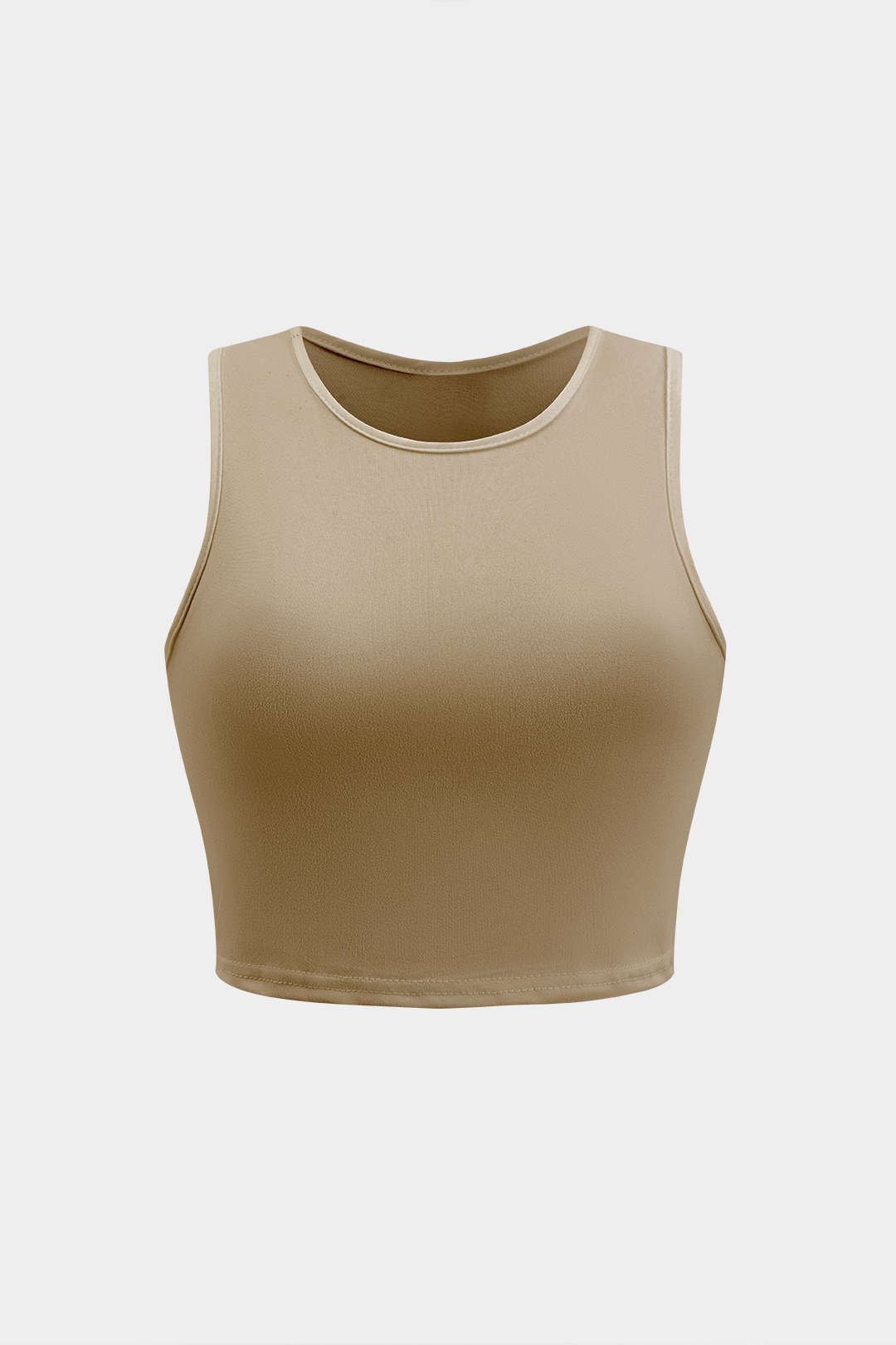 Solid Sleeveless Tank Top