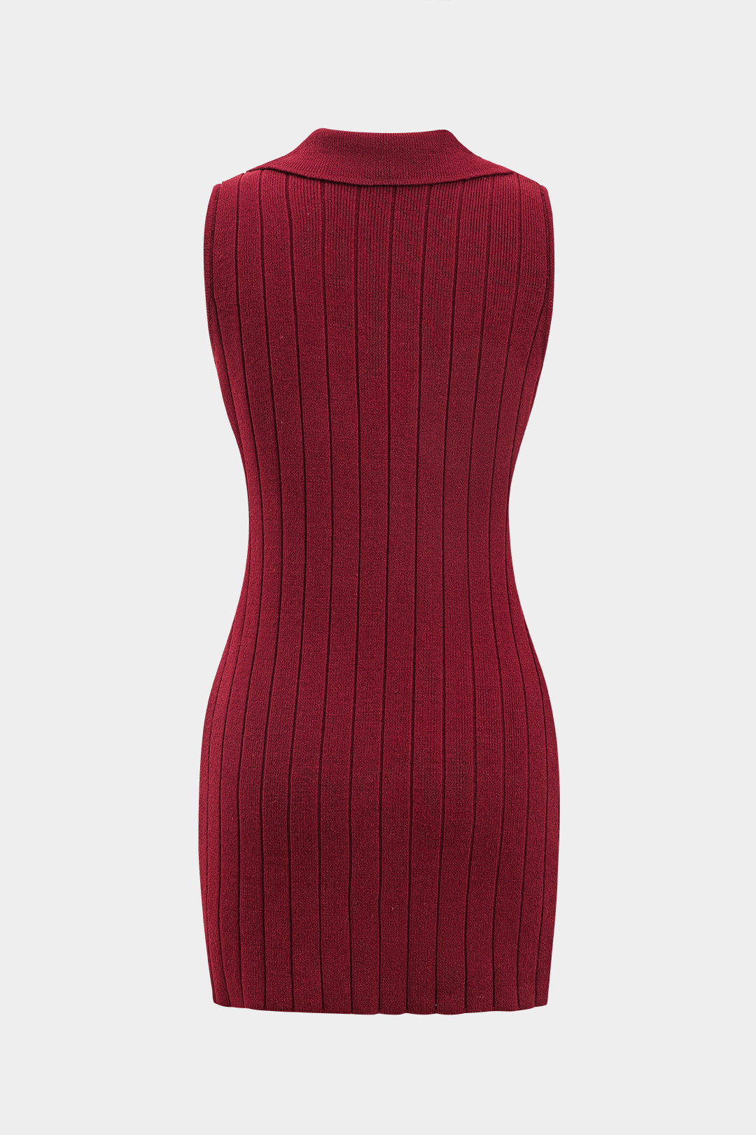 Knit Sleeveless Sweater Dress