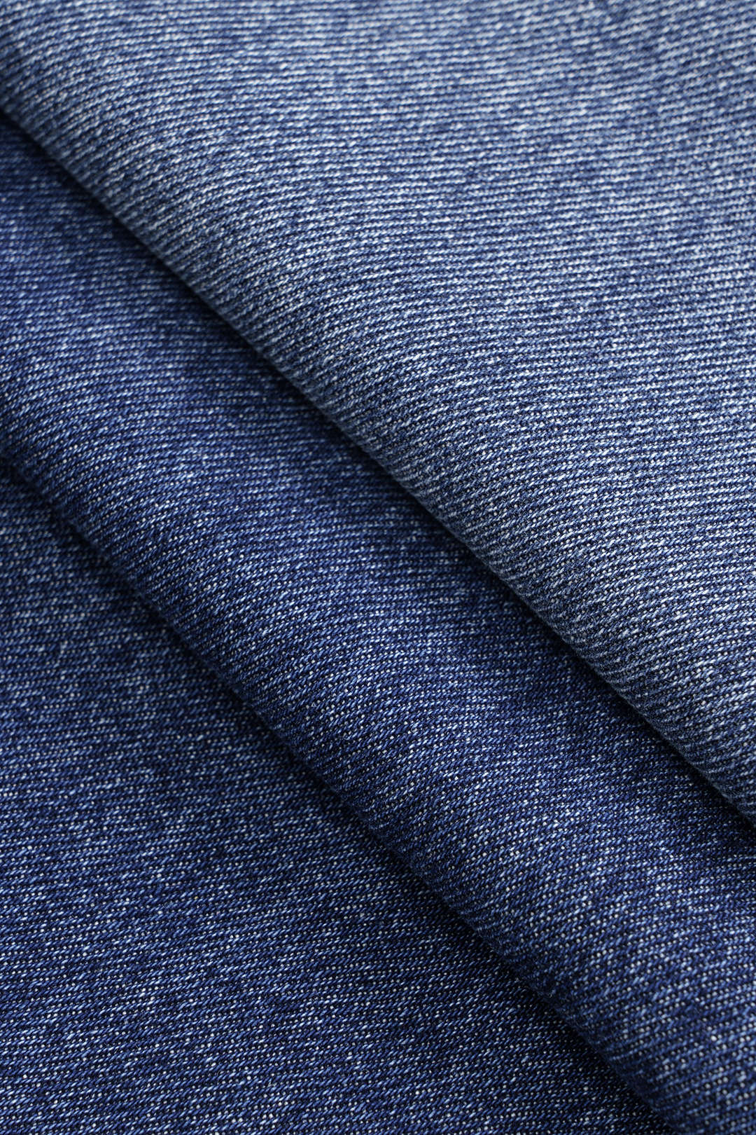 Denim Patchwork Straight Leg Jeans