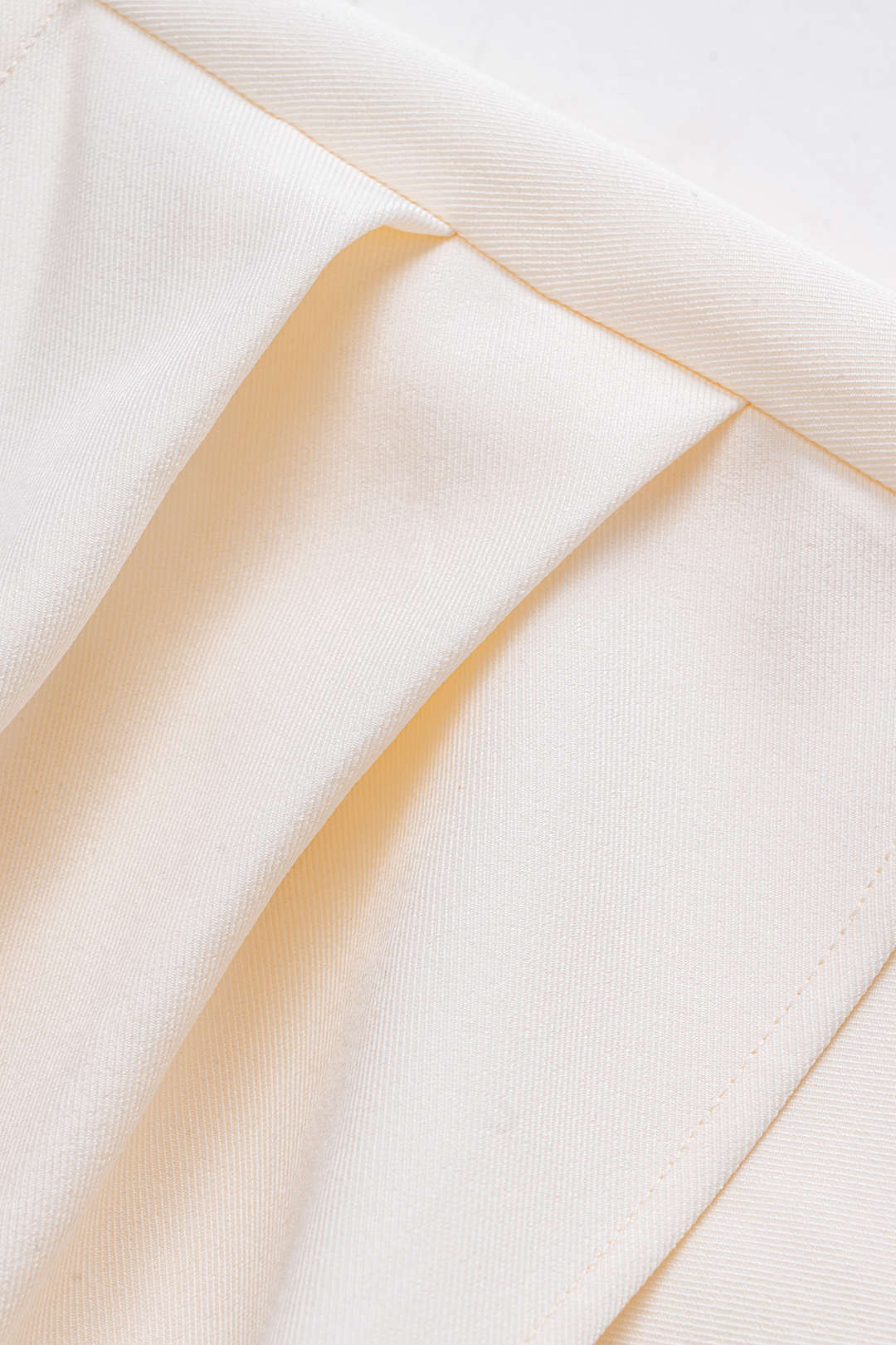 Ruched Knotted Asymmetrical Pocket Wide Leg Trousers