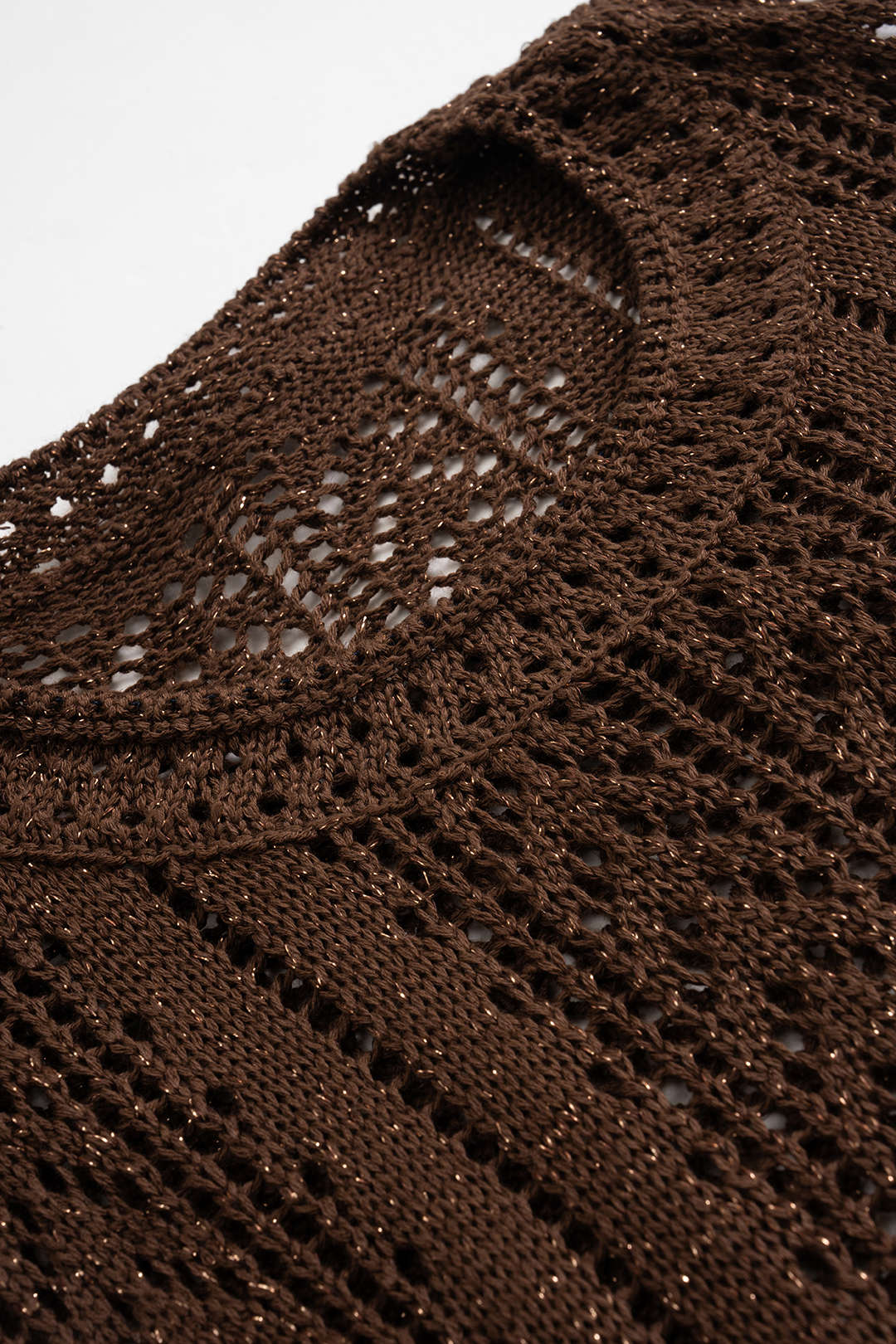 Knit Hollow Out Sleeveless Dress