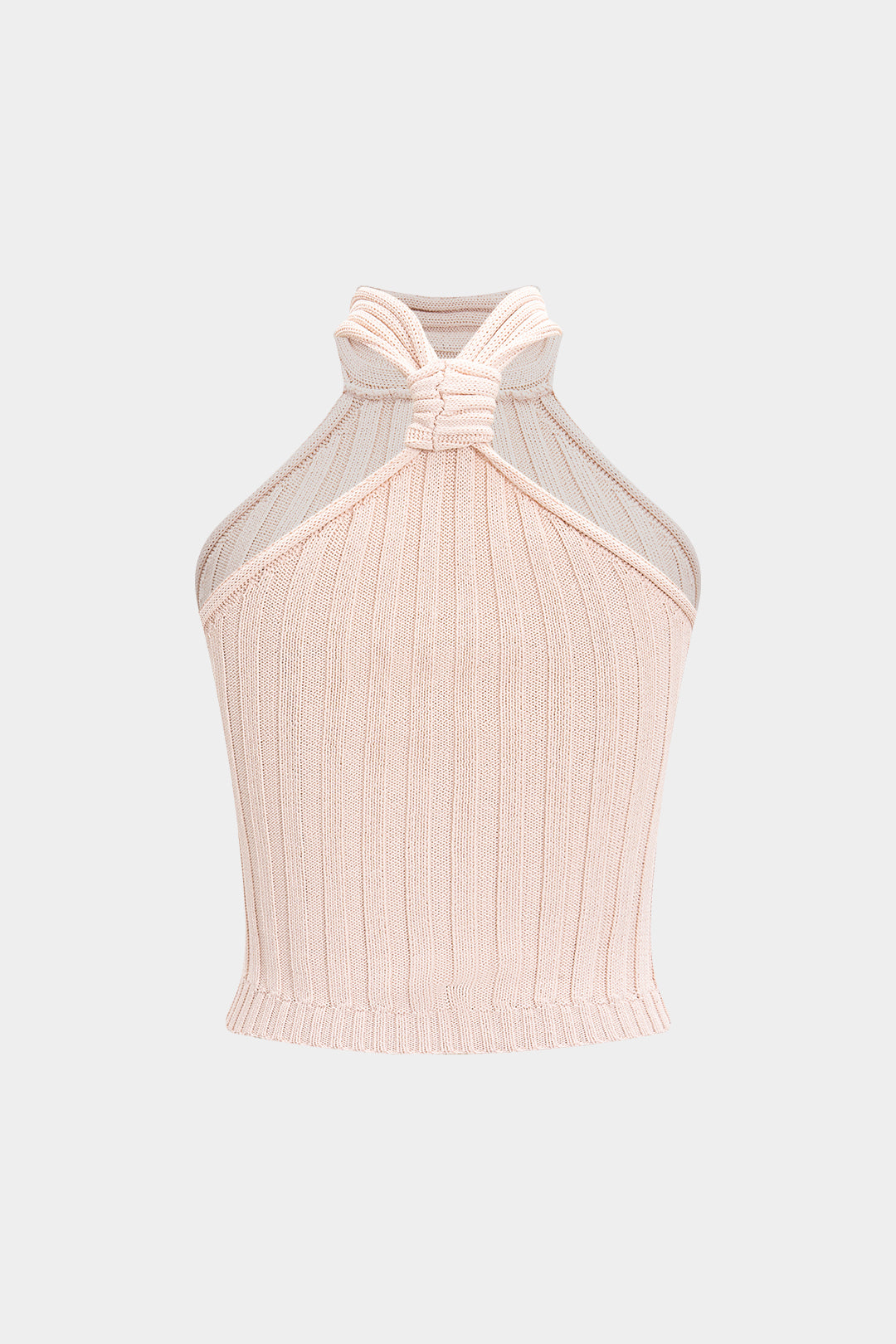 Knit Twist Knot Tank Top