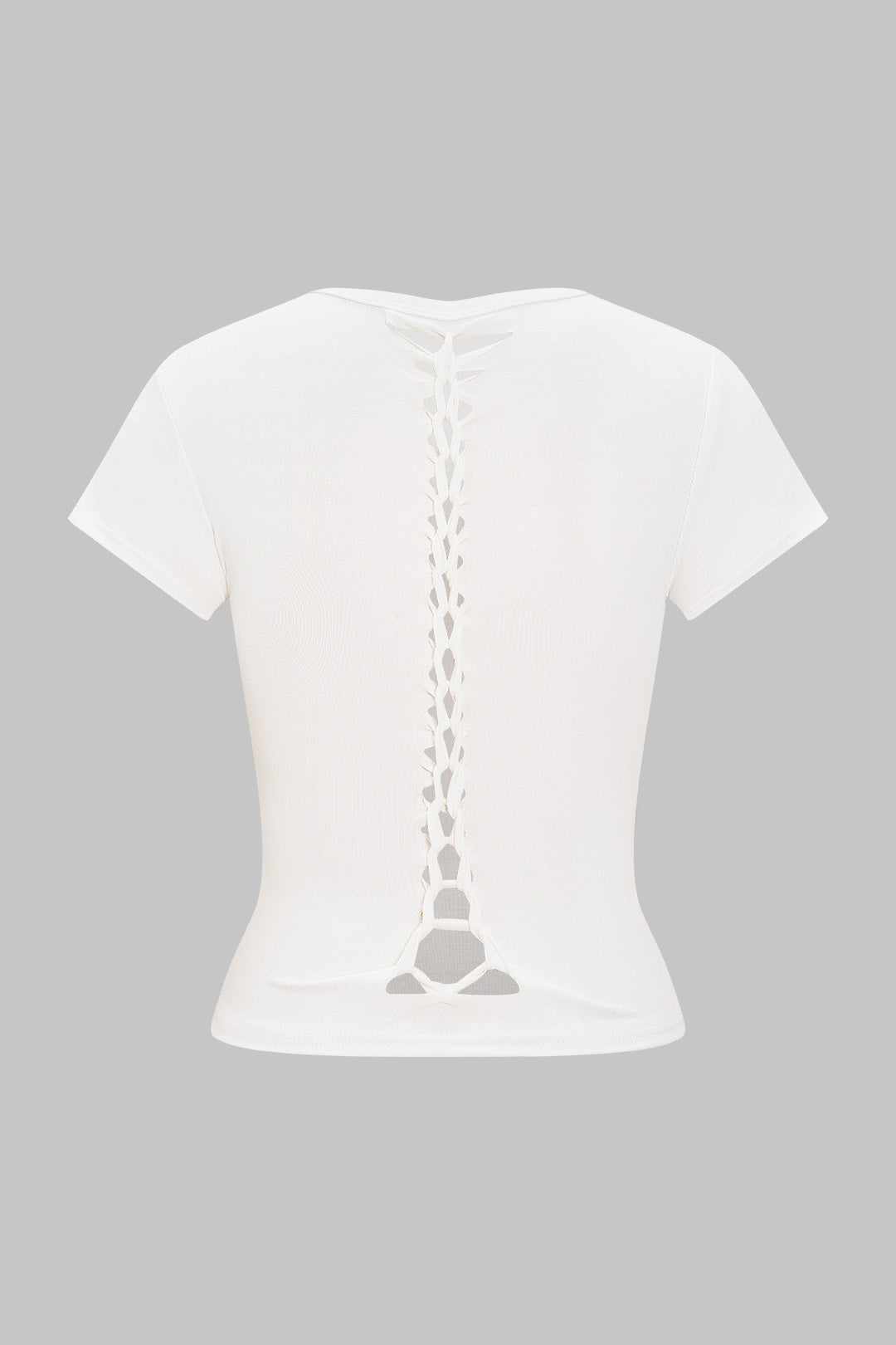 Cut Out Short Sleeve T-Shirt