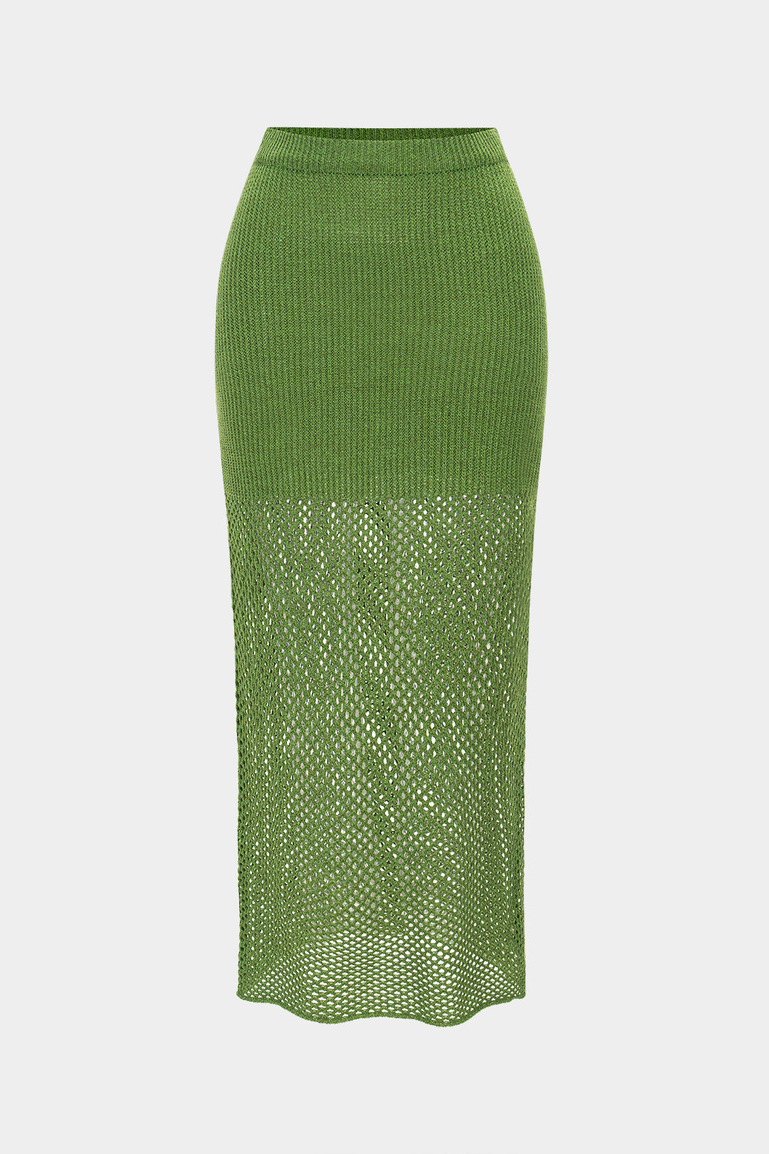 Knit Hollow Out Skirt