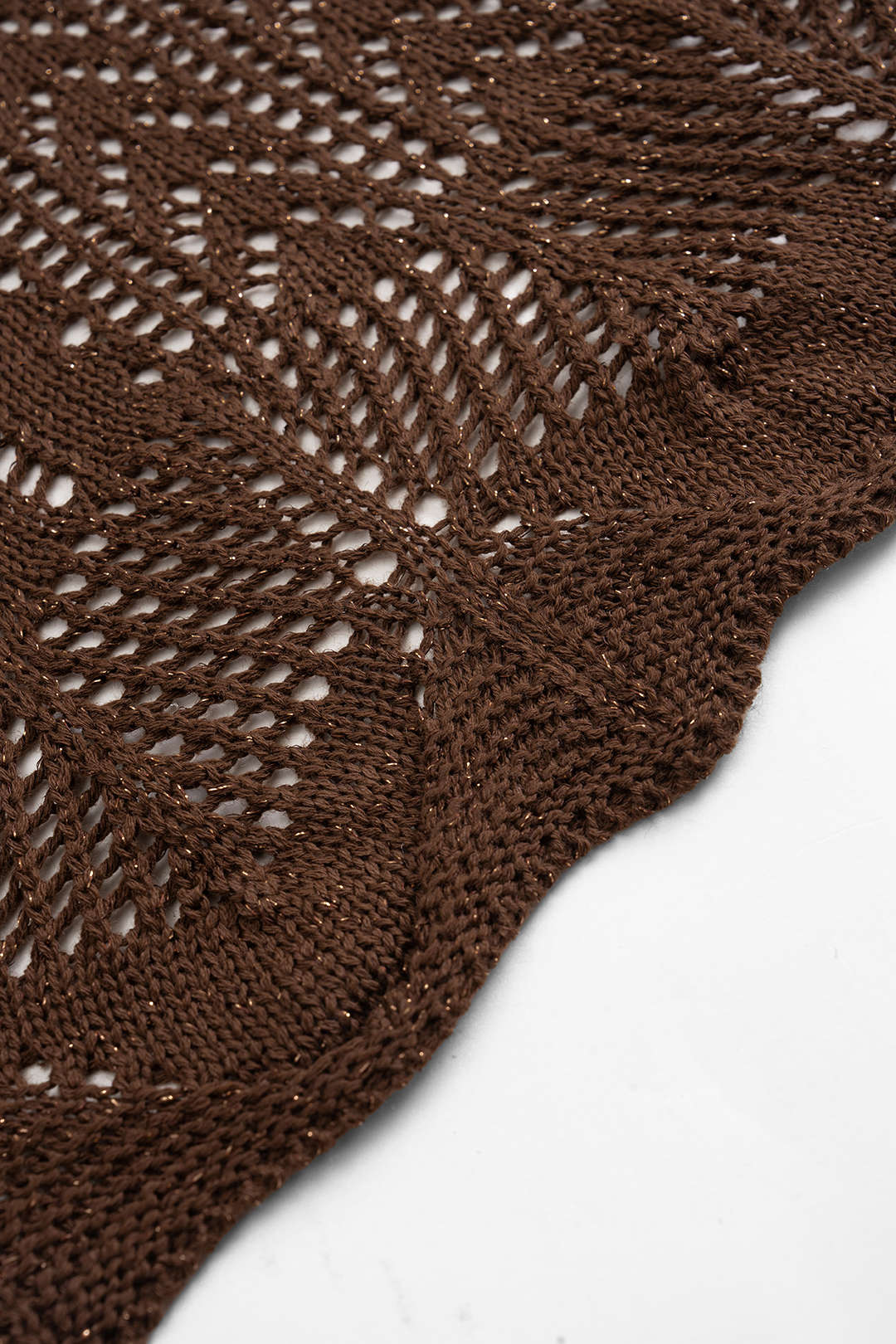 Knit Hollow Out Sleeveless Dress