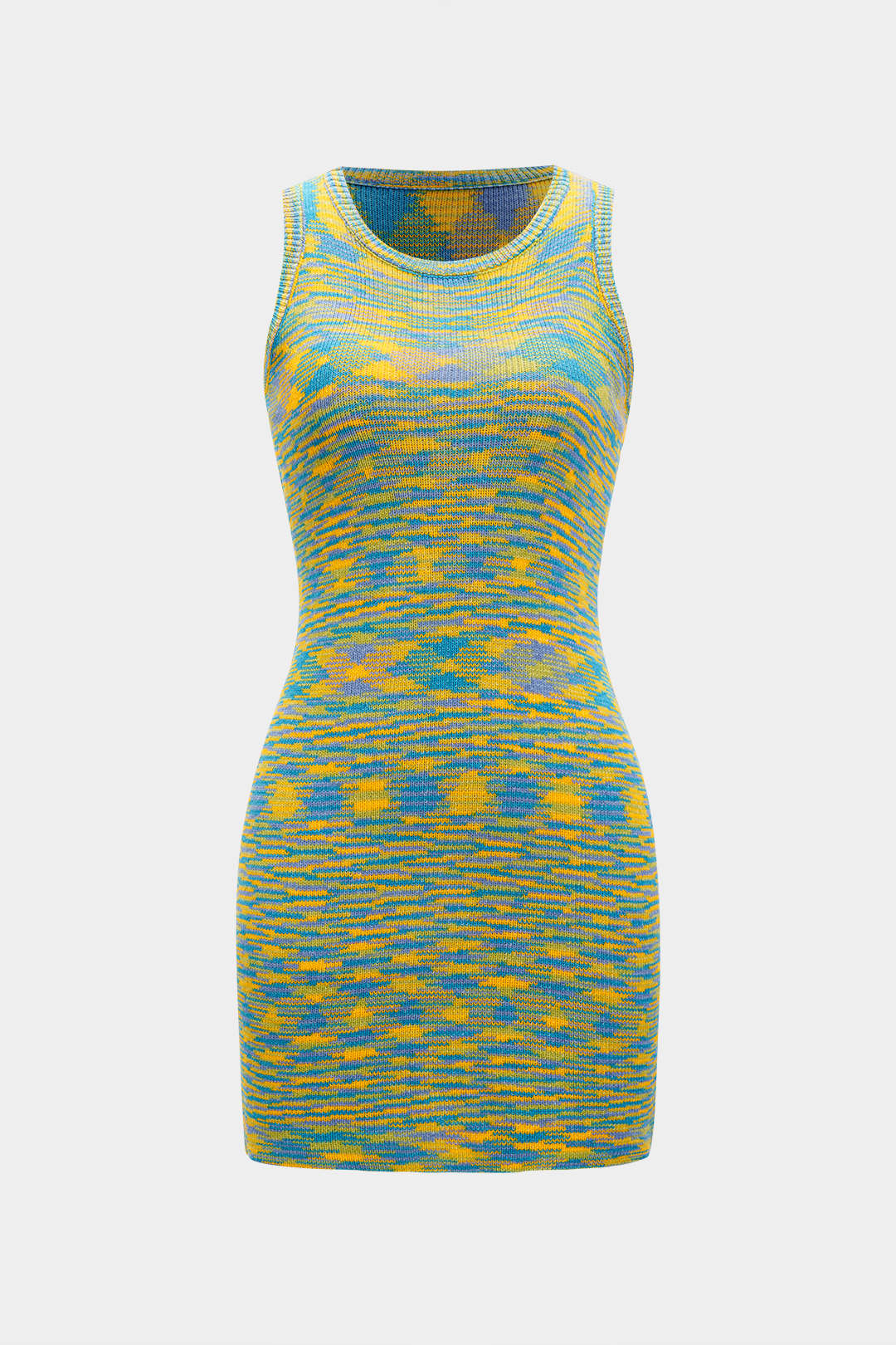 Knit Ombre Sleeveless Tank Dress