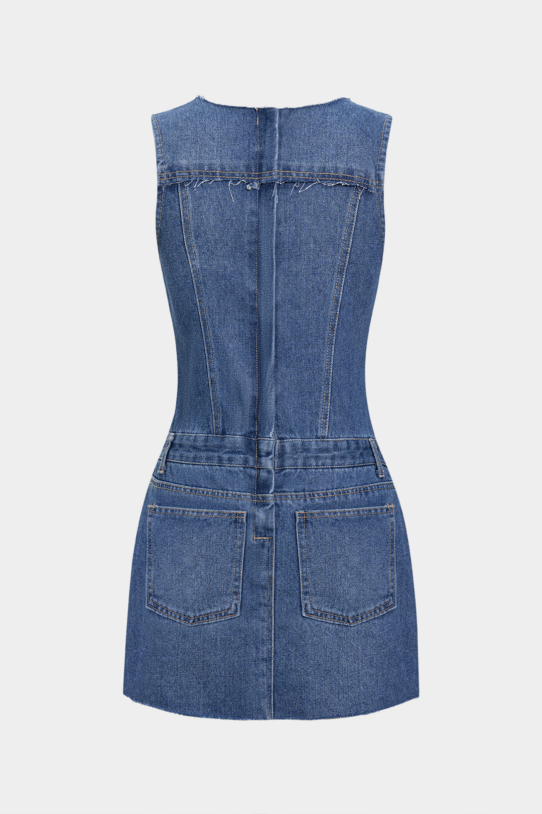 Denim Tank Sleeveless Dress