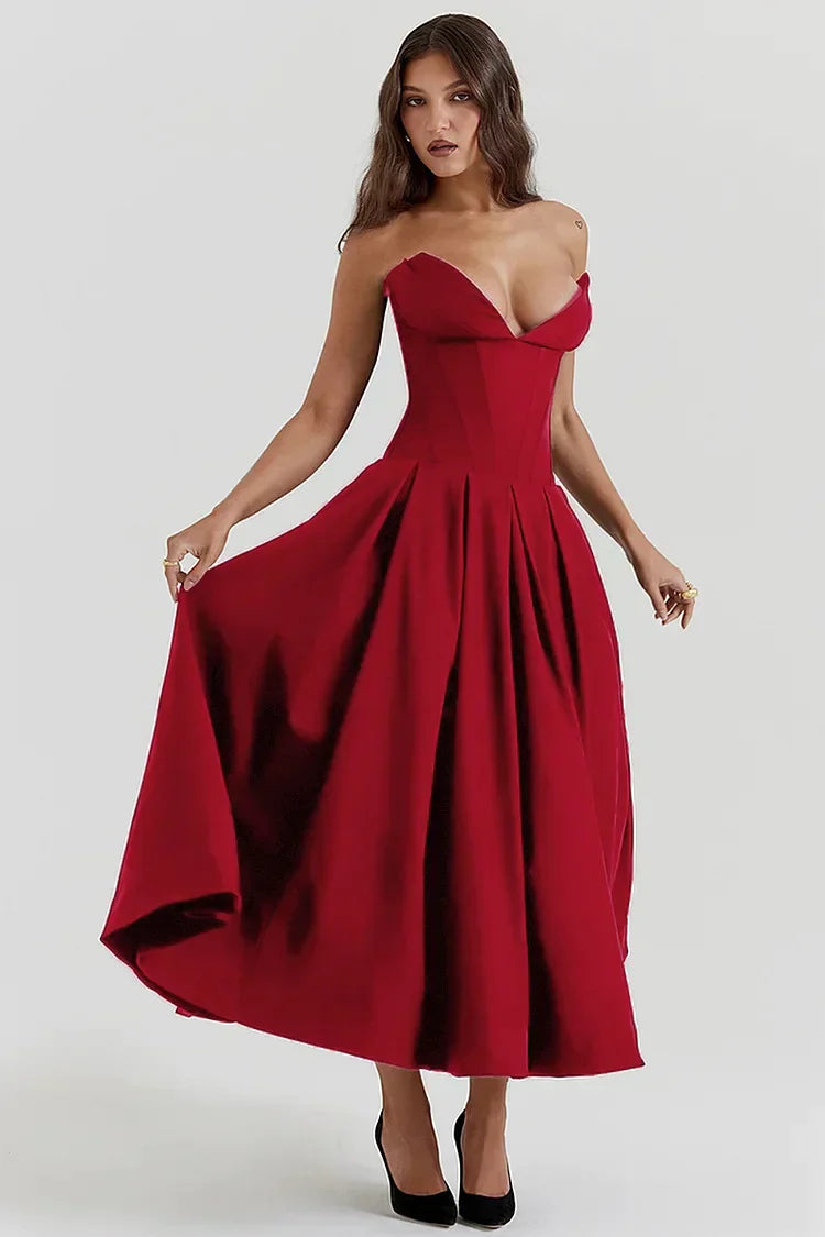 Camillaâ„?| V-Neck Strapless Dress