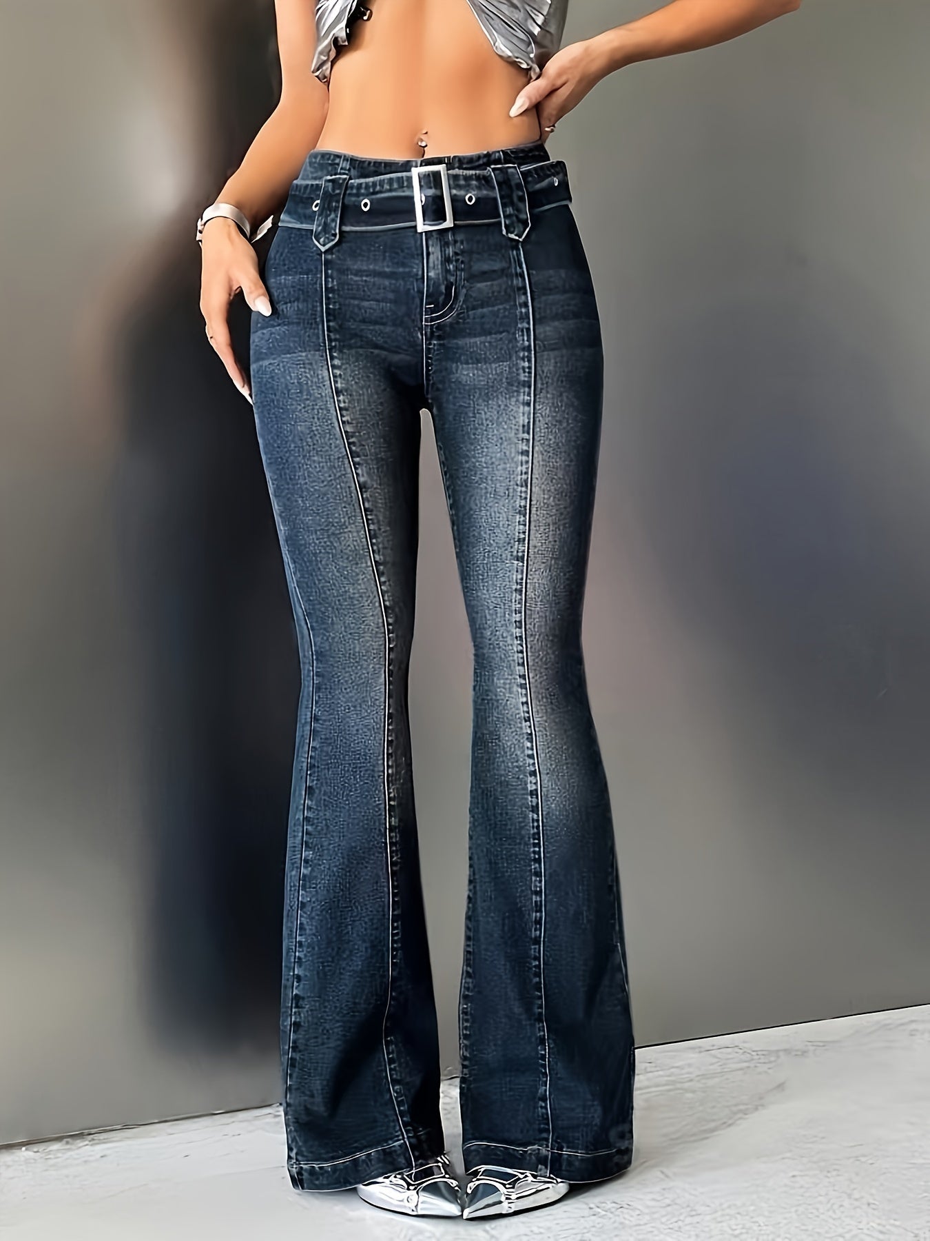 Jorja - Stretchy Classic Denim Jeans