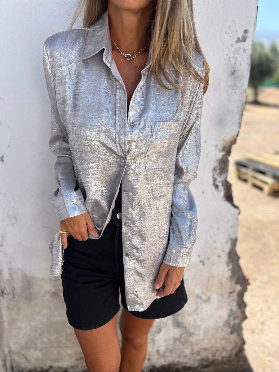 Chloeâ„?| Metallic Blouse
