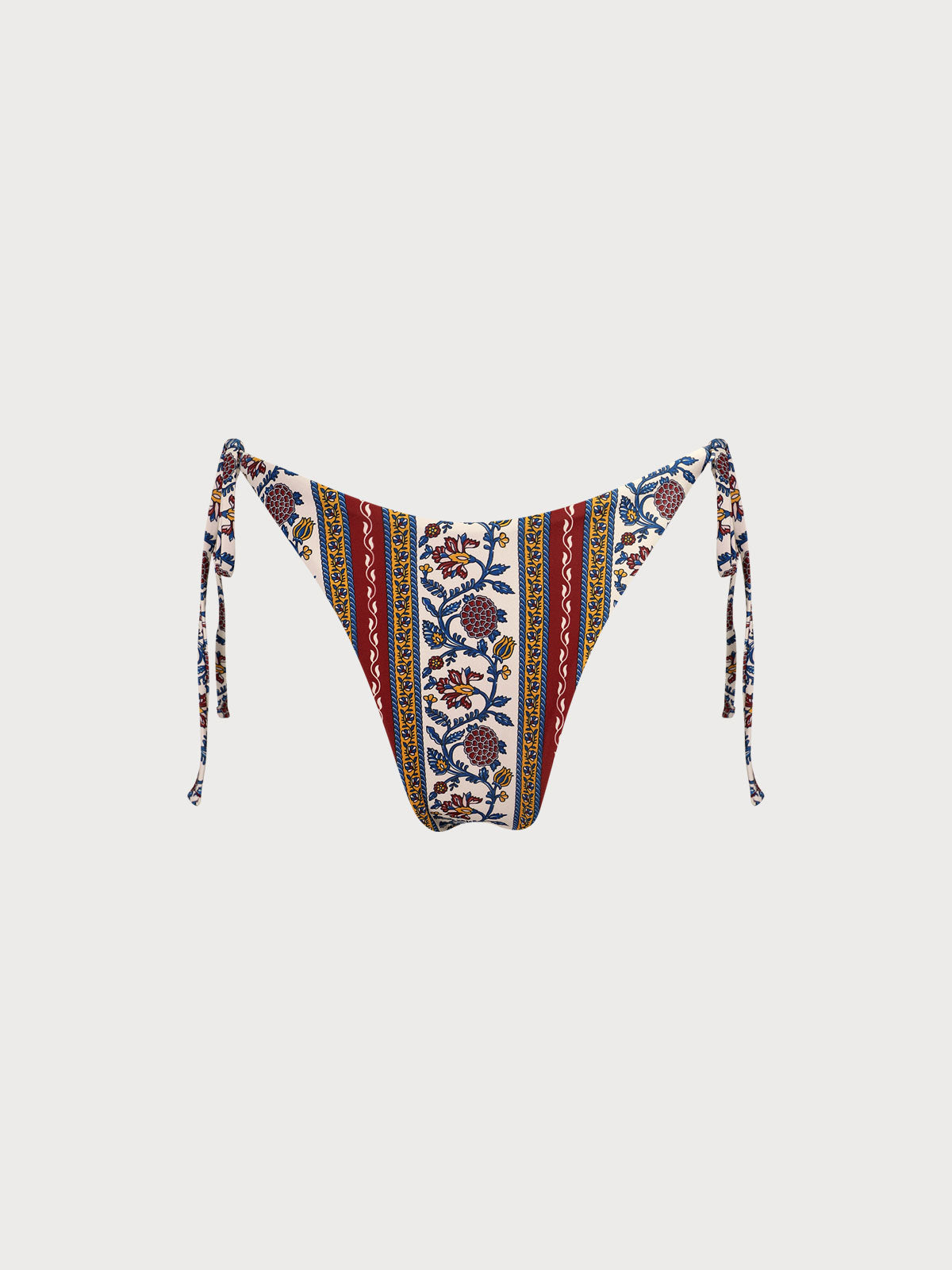 Burgundy Reversible Tie Bikini Bottom
