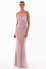 Artemesia Sequin Backless Maxi Dress