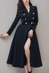 Vansa Long Sleeve Midi Dress