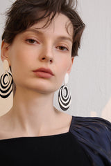 Geometric Drop Earrings