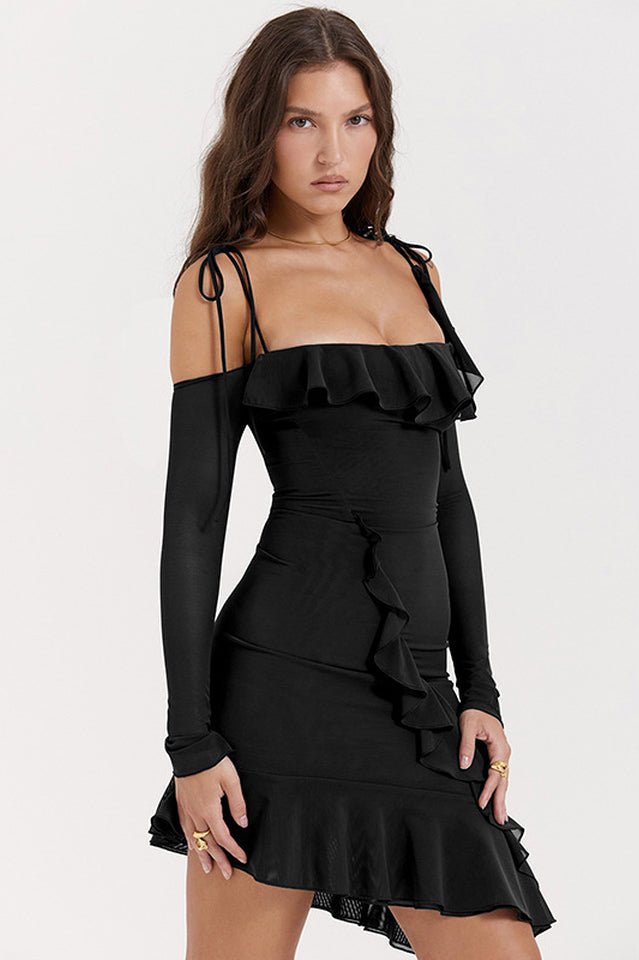 Kiki Ruffle Mini Dress