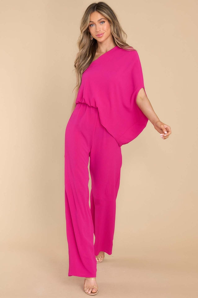 Dreaming Of New One Shoulder Jumpsuit