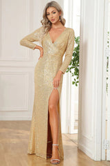 Shine Away Sequin Maxi Dress