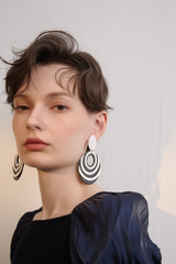 Geometric Drop Earrings