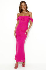 Your Brilliancre Mesh Maxi Dress