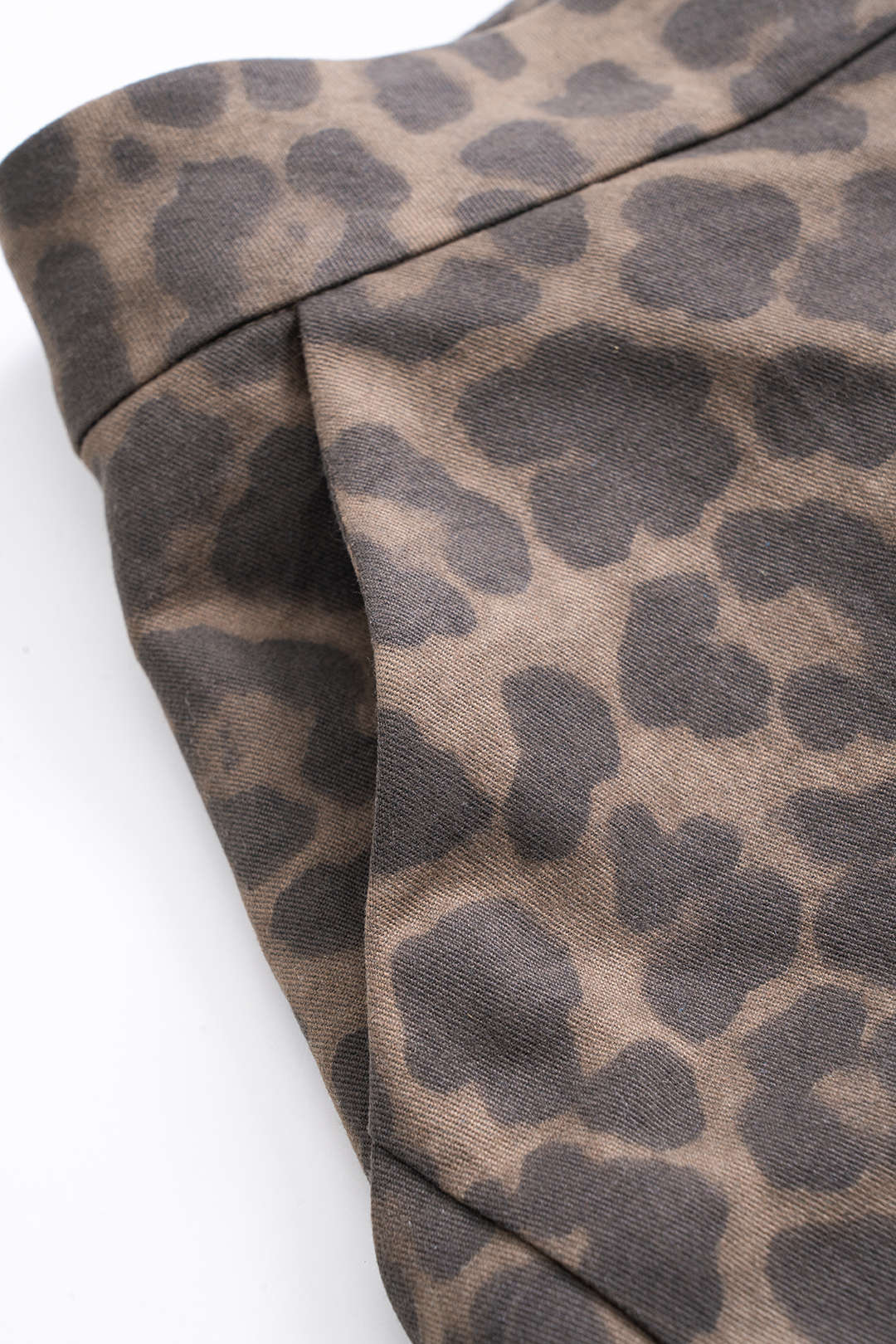 Leopard Print Wide Leg Pants