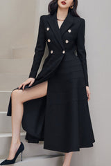 Vansa Long Sleeve Midi Dress