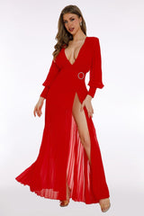 True Destiny Red Maxi Dress