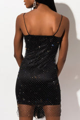 Diamante Covered Mini Dress