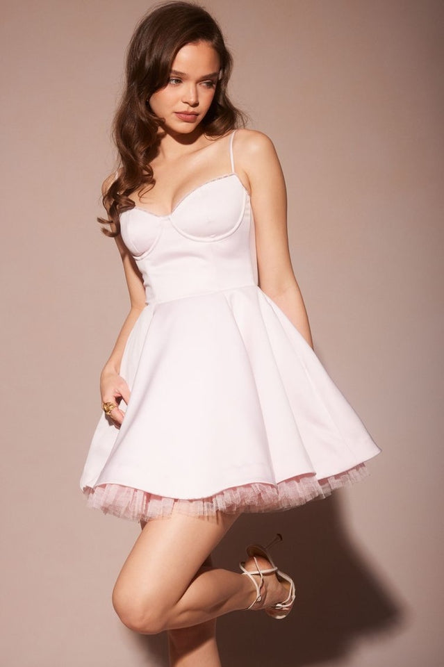 Mademoiselle Ballerina Pink Tulle Mini Dress