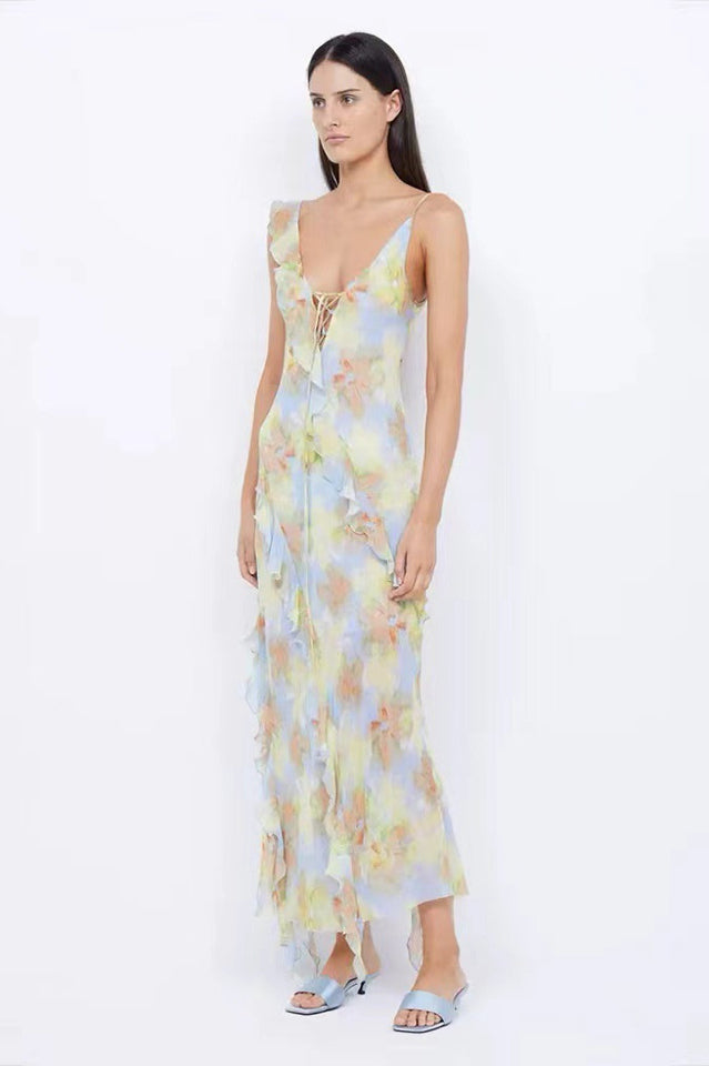 Courtney Frill Maxi Dress