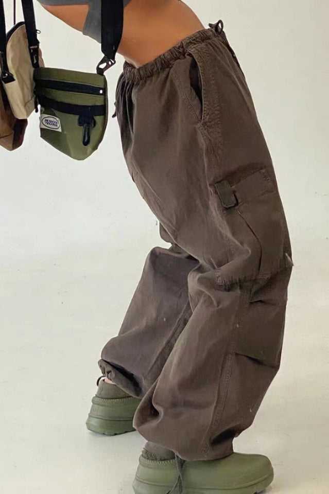 Vintage Parachute Cargo Pants