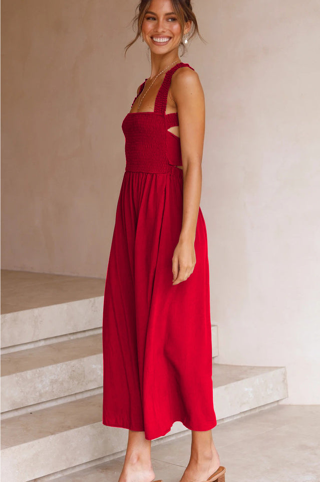 Silvia Backless Summer Dress