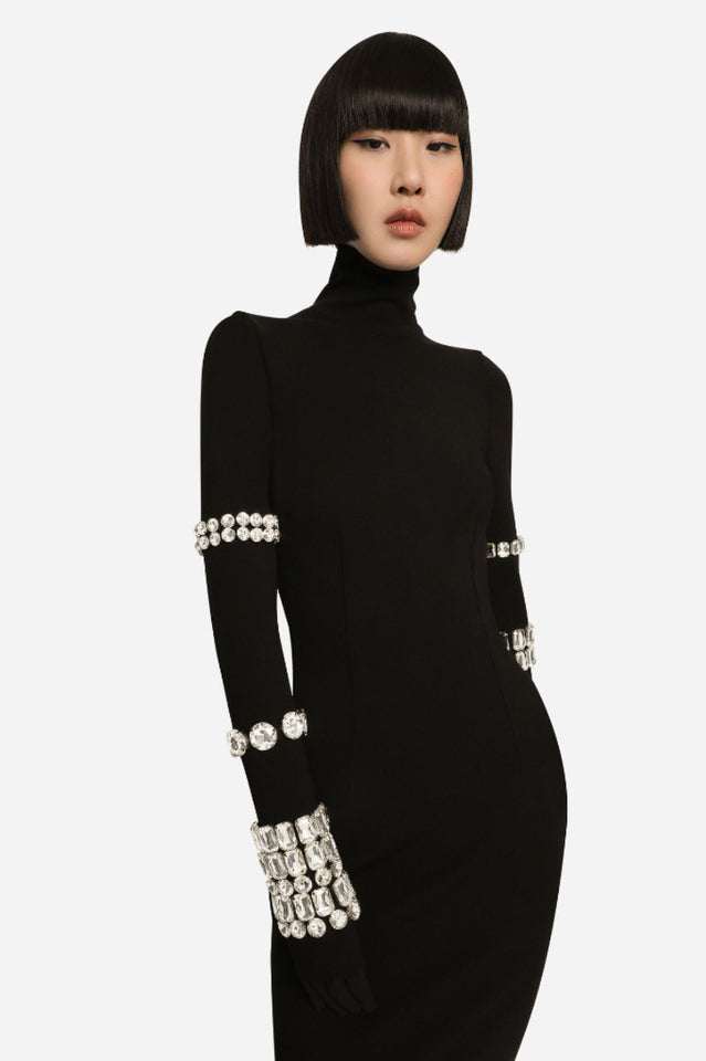 Kris Rhinestone Bodycon Dress