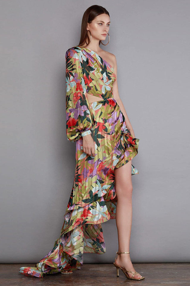 Asfrid Printed Maxi Dress