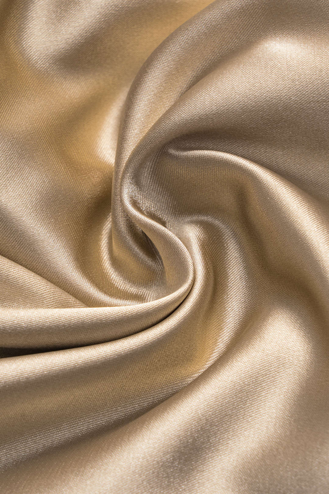 Solid Satin Zipper Skirt