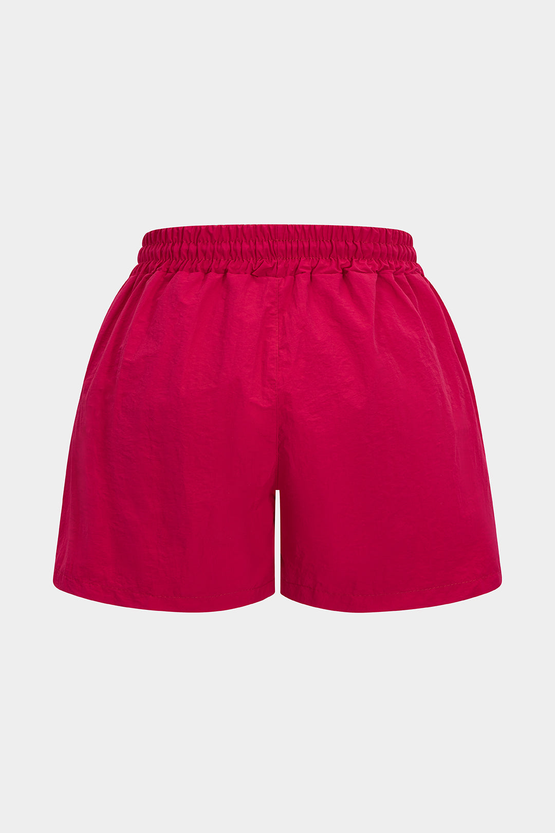Plus Size Pocket Tie-Up Shorts